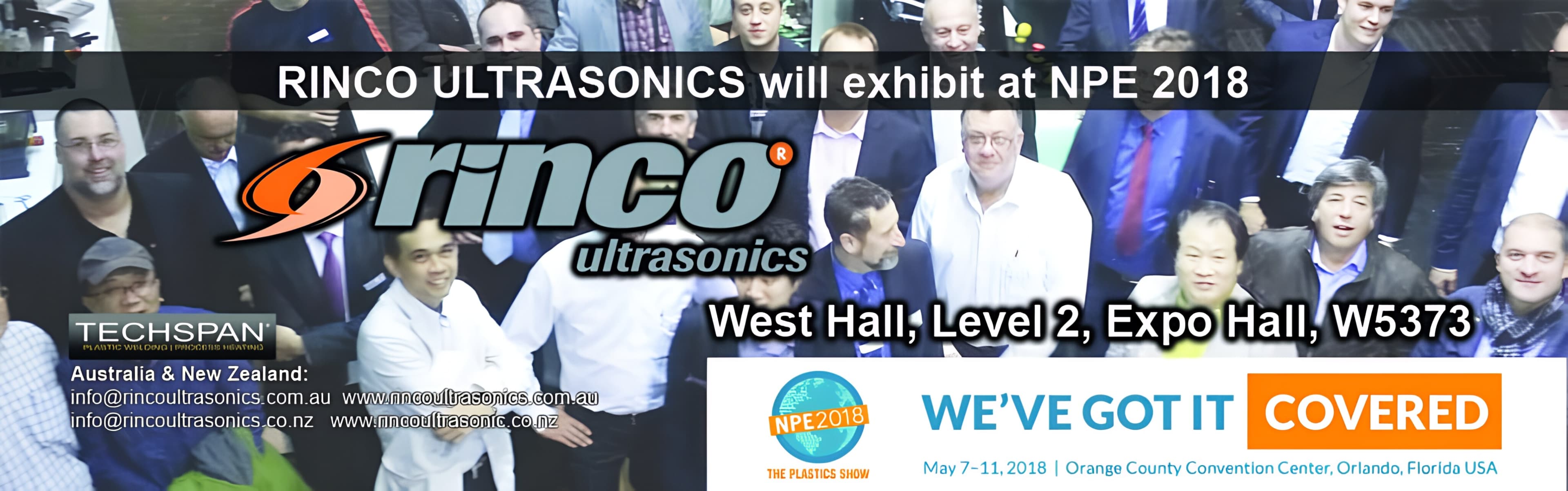 RINCO at NPE 2018, Florida USA